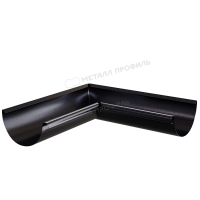 Угол желоба внутренний D125 (PURMAN Д-20-9005\9005-0.6)