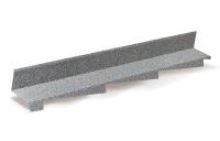 Планка примыкания левая AeroDek Robust античный серый
