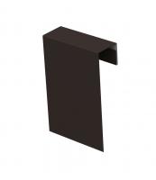 Соединительный профиль фибросайдинга 0,5 Satin с пленкой RR 32 темно-коричневый (2м)