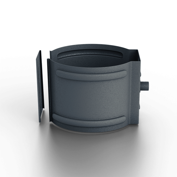 Держатель трубы D100 (на кирпич) Foramina Freeze (FRZ_D-01-Grey\Grey-0.6)