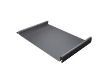 Кликфальц Grand Line 0,7 PE с пленкой на замках RAL 7004 сигнальный серый