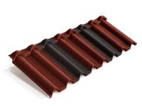 Лист Metrotile Gallo красно-черный