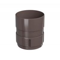 Муфта трубы ТЕХНОНИКОЛЬ Макси ПВХ 152/100, коричневый