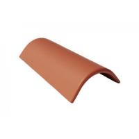 Коньковая черепица с зажимом Braas Аэрлокс красный