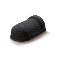 Наконечник полукруглого конька Mtile серый