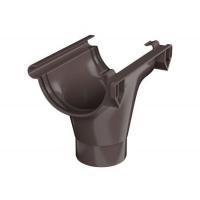 Воронка желоба ТЕХНОНИКОЛЬ Макси ПВХ 152/100, коричневый