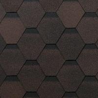 Гибкая черепица ТЕХНОНИКОЛЬ Оптима Коричневый