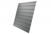 Профнастил С10В 0,5 Satin RAL 9006 бело-алюминиевый