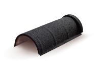 Конек полукруглый одинарный AeroDek Tradition /Firenze черный бриллиант