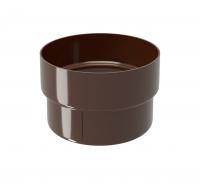 Муфта трубы соединительная ПВХ Grand Line коричневая (RR 32)