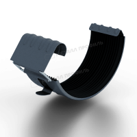 Соединитель желоба D125 Foramina Freeze (FRZ_D-01-Grey\Grey-0.6)