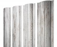 Штакетник Круглый 0,45 Print Elite Snow Wood TwinColor