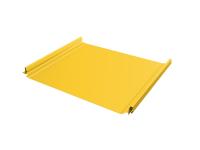 Кликфальц Pro Grand Line 0,45 PE с пленкой на замках RAL 1018 цинково-желтый