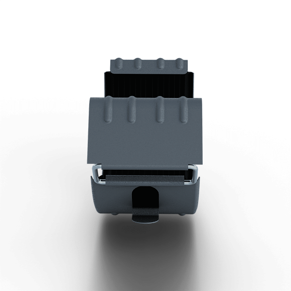 Соединитель желоба D125 Foramina Freeze (FRZ_D-01-Grey\Grey-0.6)