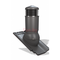 Вентиляционный выход Wirplast Wirovent Plus Tile K98 изолированный (утепленный) RAL 7024