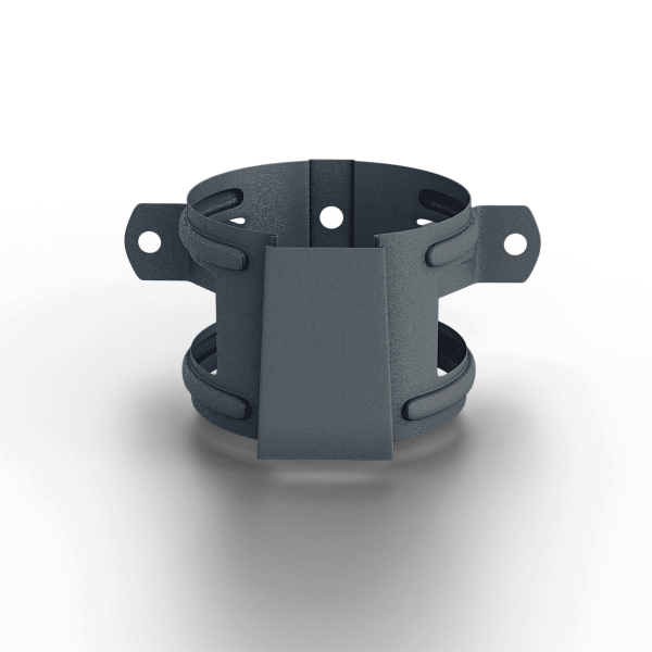 Держатель трубы D100 (на дерево) Foramina Freeze (FRZ_D-01-Grey\Grey-0.6)