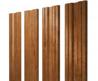 Штакетник Twin 0,45 Print-double Elite Golden Wood