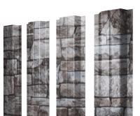 Штакетник П-образный А 0,45 Print Elite Fine Stone TwinColor