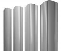 Штакетник Круглый фигурный 0,5 Satin RAL 7004 сигнальный серый
