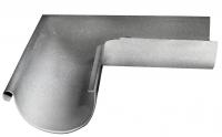 Угол желоба внешний Optima 90гр 125мм Zn