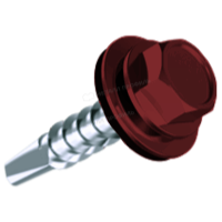 Саморез 4,8х19 RAL3011 (коричнево-красный)