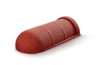 Конек полукруглый начальный HIP AeroDek Tradition /Firenze терракота