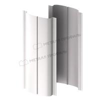 Штакетник металлический МП ELLIPSE-T 19х126 NormanMP (ПЭ-01-9003-0.5)