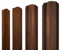 Штакетник М-образный А фигурный 0,45 Print Premium Golden Wood Fresh