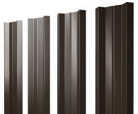 Штакетник М-образный А 0,45 PE-Double RR 32 темно-коричневый