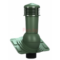 Вентиляционный выход Wirplast Wirovent Plus K91 универсальный неизолированный RAL 6020