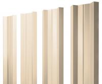 Штакетник М-образный А 0,45 PE RAL 1015 светлая слоновая кость