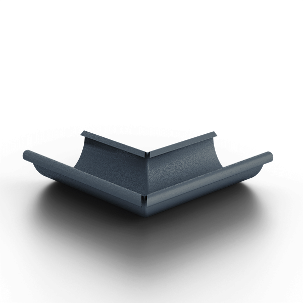 Угол желоба наружный D125 Foramina Freeze (FRZ_D-01-Grey\Grey-0.6)