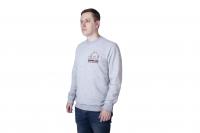 Толстовка серая Классика р.XXL вышивка