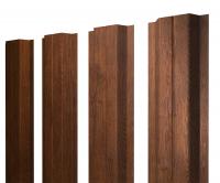 Штакетник П-образный А 0,45 Print Premium Golden Wood Fresh