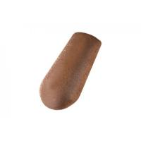 Начальная хребтовая черепица Braas Адриа коричневый