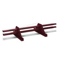 Снегозадержатель трубчатый дл. 1000 мм (3005)