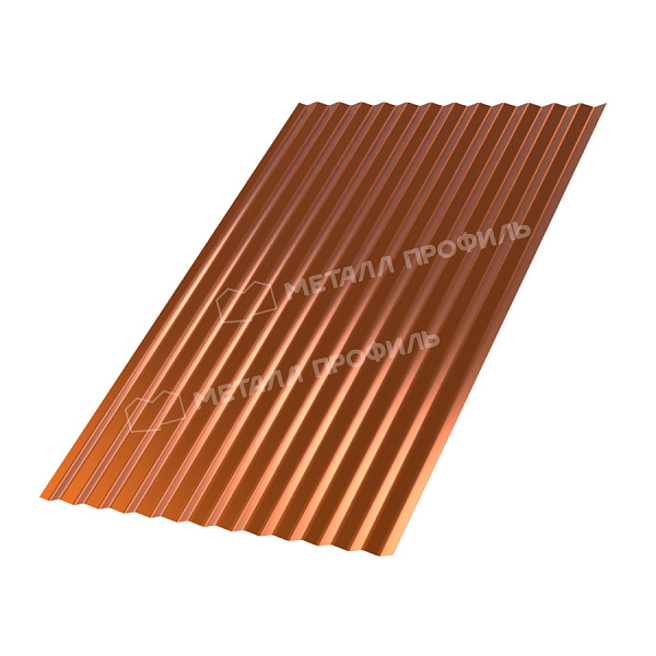 Профилированный лист МП-18x1100-B (AGNETA_Д-20-Медь-0,5)