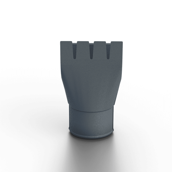 Воронка выпускная D125/100 Foramina Freeze (FRZ_D-01-Grey\Grey-0.6)