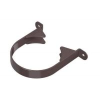 Хомут трубы ТЕХНОНИКОЛЬ Оптима ПВХ 120/80, темно-коричневый