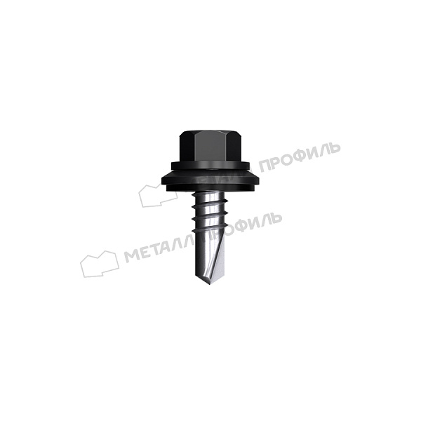 Саморез 5,5х19 ROOFRetail RAL9005 (черный темный)