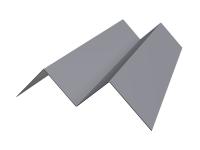 Угол внутренний фибросайдинга Slim 0,5 Satin с пленкой RAL 7004 сигнальный серый (3м)