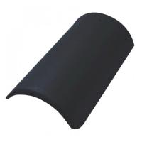 Коньковая черепица с зажимом Braas черный