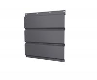 Софит металлический без перфорации 0,5 Satin с пленкой RAL 7004 сигнальный серый