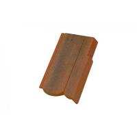 Боковая цементно-песчаная черепица 3/4 Braas Ревива правая, антик