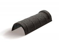 Конек полукруглый одинарный Mtile сланцевый