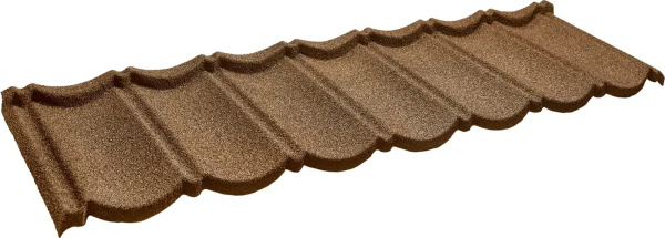 Лист композитной черепицы CM Roof Bond coffee (кофе)