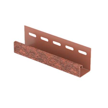 J-планка Стоун-хаус Кирпич