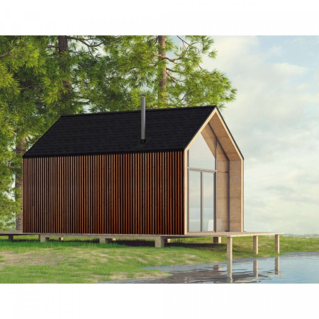 ТЕХНОНИКОЛЬ SHINGLAS многослойная черепица, Фазенда, Чёрный & 4D4X21-0714RUS