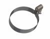 Металл ТН ПВХ ОПТИМА Хомут трубы металлический L=140, серый, шт.