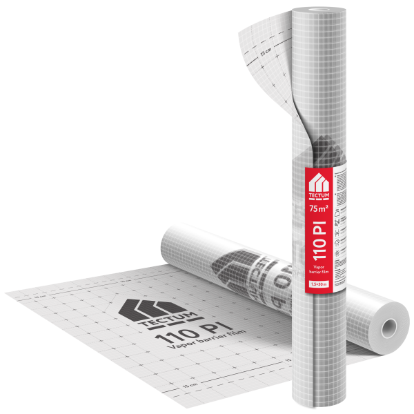 Пароизоляционная плёнка Tectum 110 PI (75 м2)